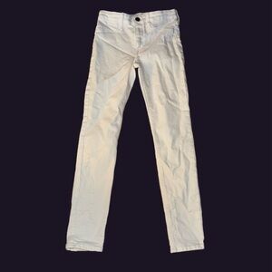 Girl’s skinny fit, white, denim jeans like new. USA 🇺🇸 size 8
